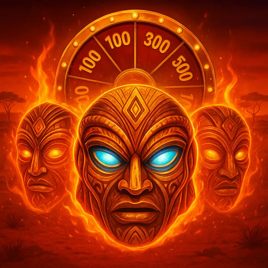 9 Masks Of Fire Slot-Spiel Screenshot