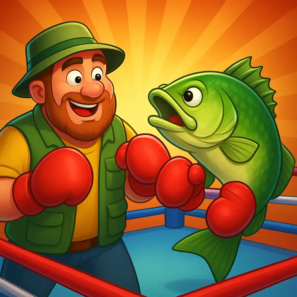 Big Bass Boxing Bonus Round Slot-Spiel Screenshot